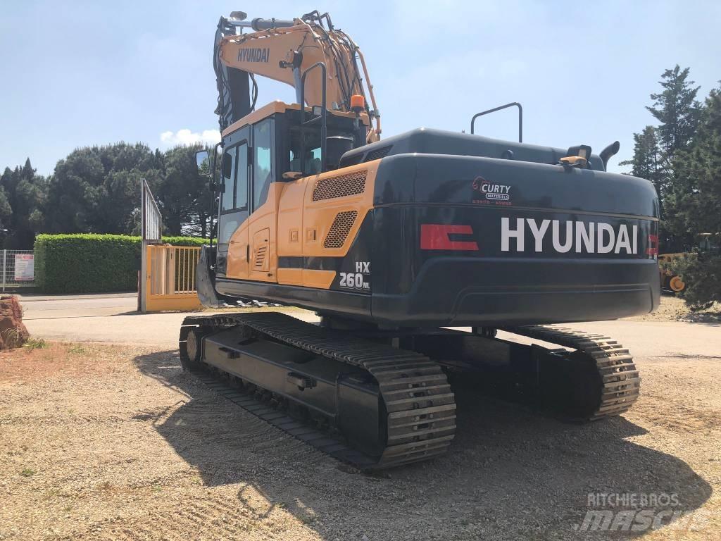 Hyundai HX260NL Pásové rýpadlá