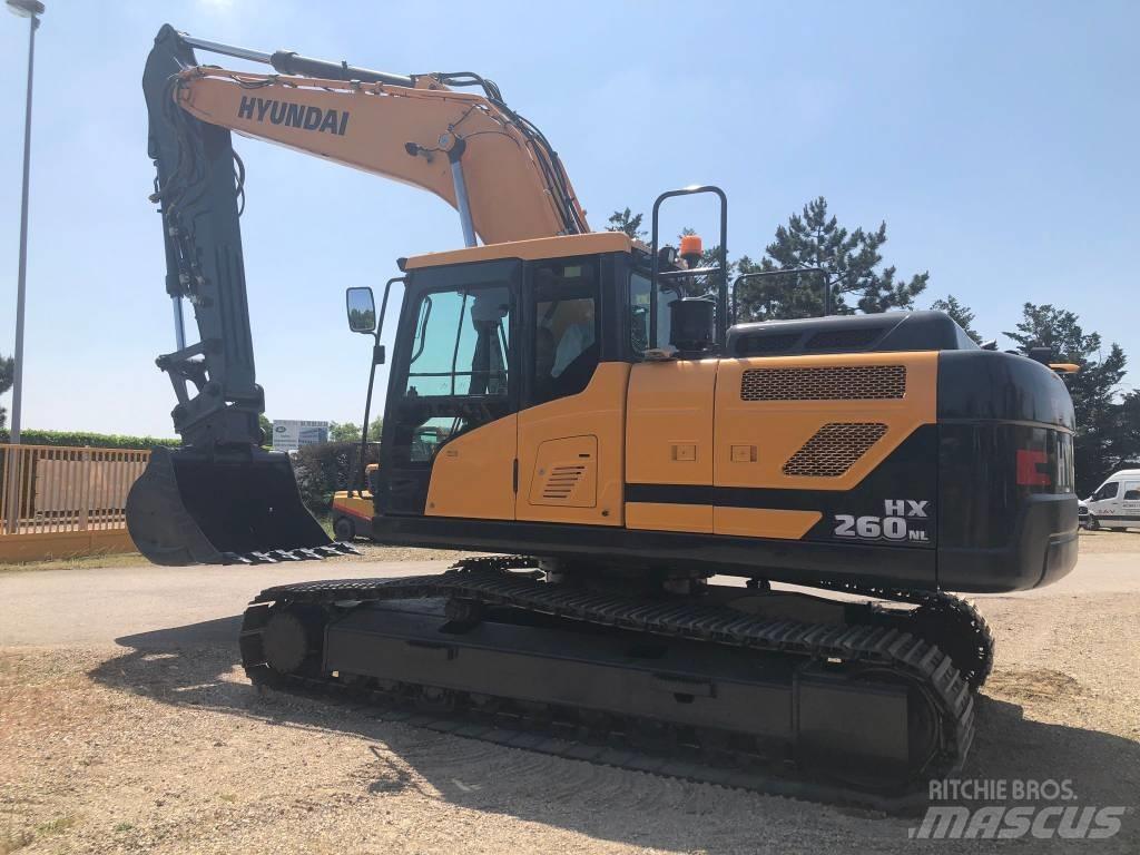 Hyundai HX260NL Pásové rýpadlá