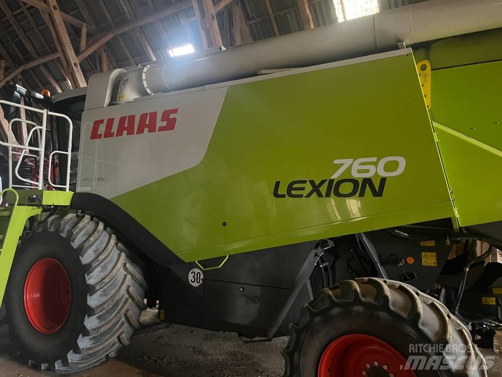 CLAAS LEXION 760 Kombinované zberacie stroje