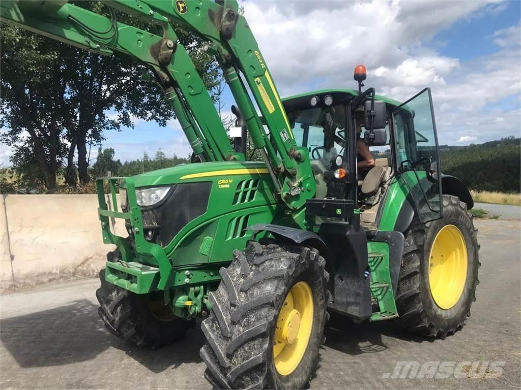 John Deere 6155M Traktory