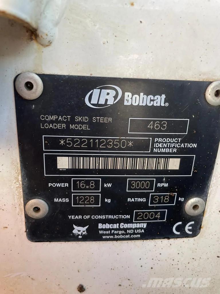 Bobcat 463 Šmykom riadené nakladače