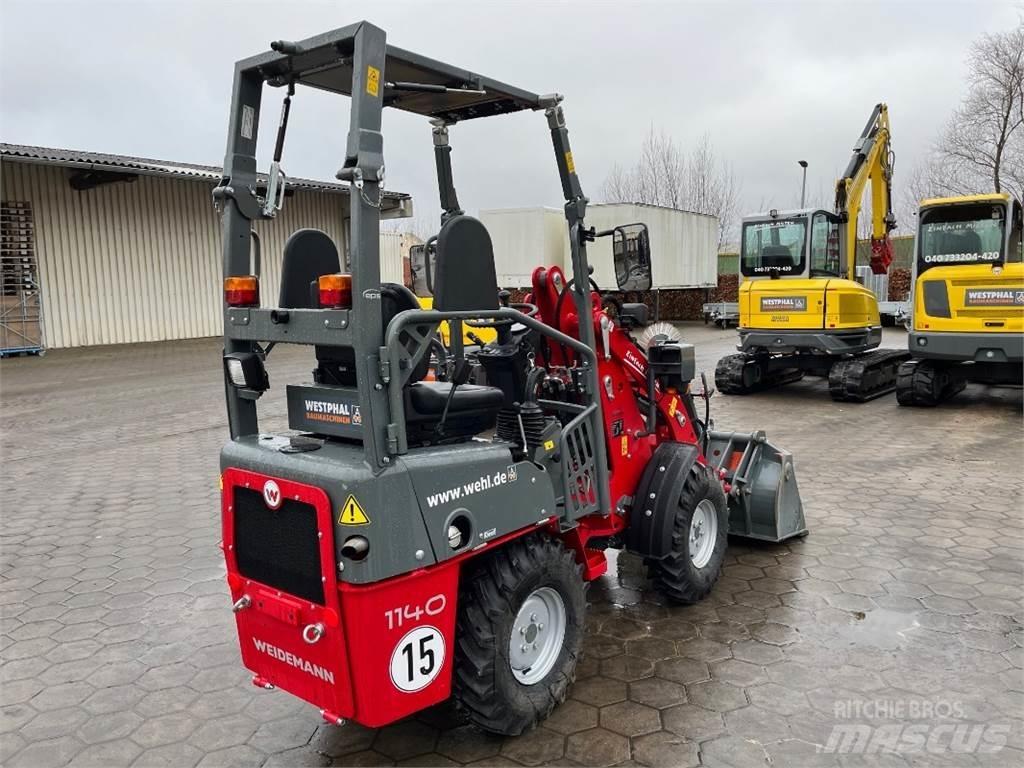 Weidemann WM1140 Kolesové nakladače