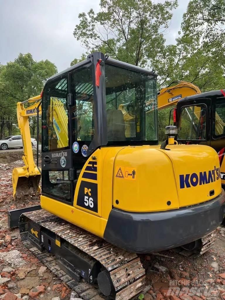 Komatsu PC56-7 Pásové rýpadlá