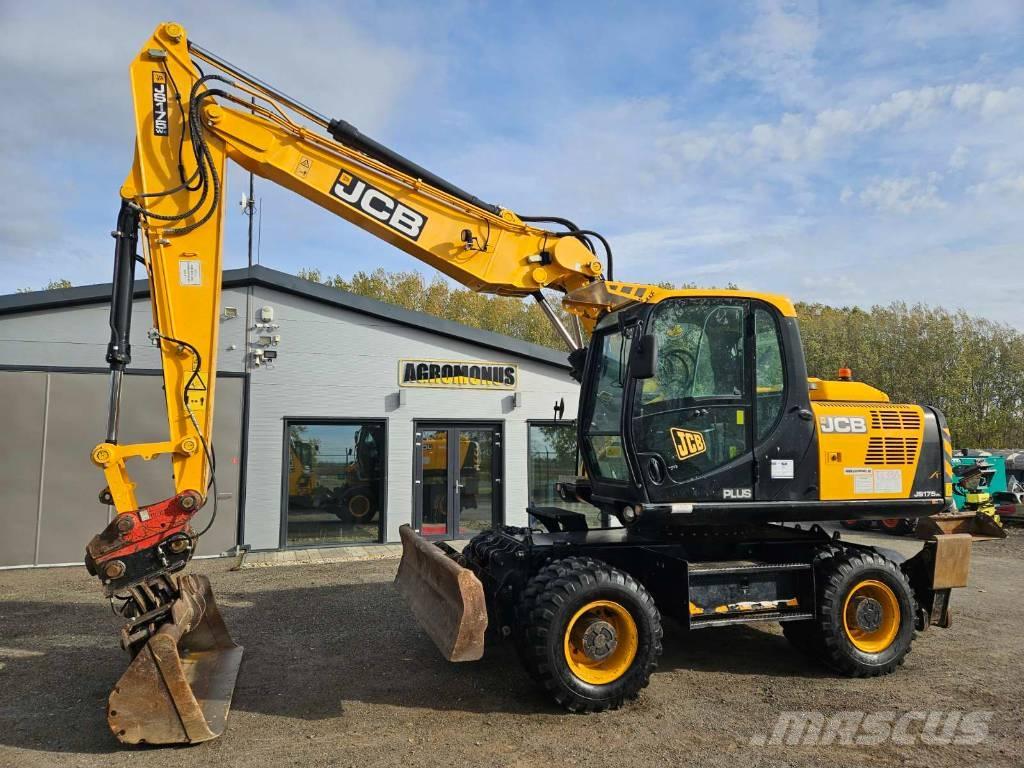 JCB JS 175 W Kolesové rýpadlá