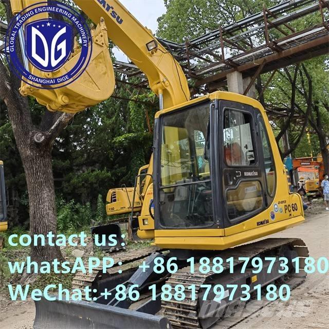 Komatsu PC 60-7C Pásové rýpadlá