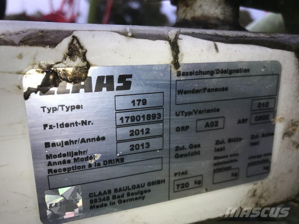 CLAAS Volto 58 Obracače a zhrabovače sena