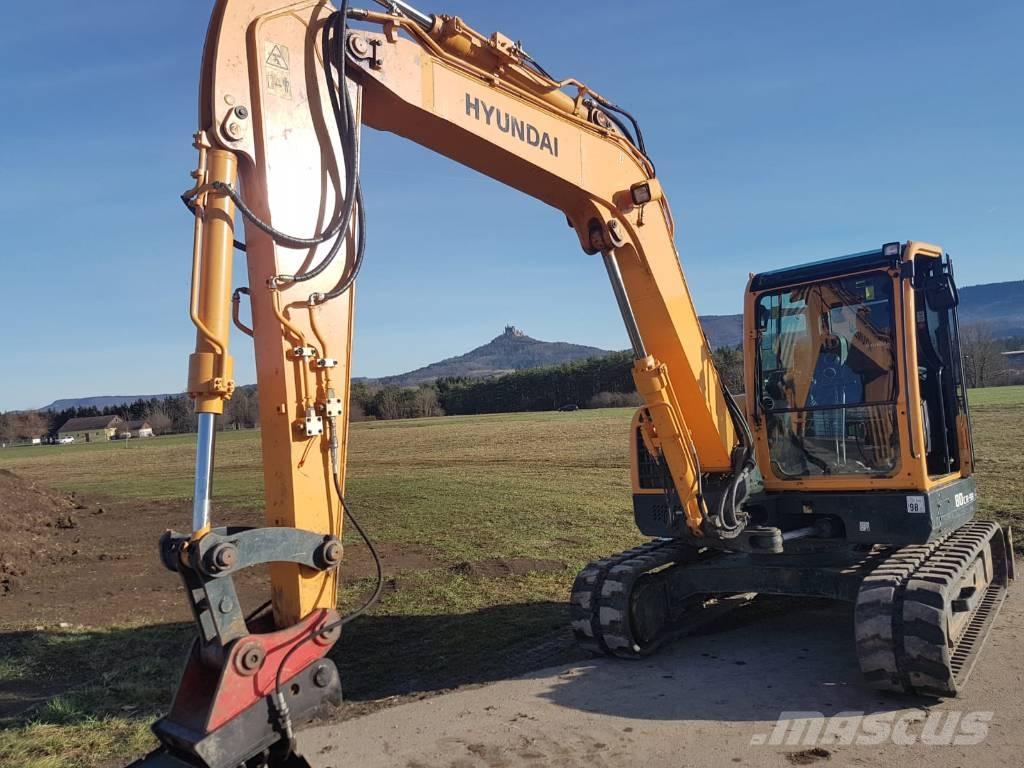 Hyundai R80 CR 9A Midi rýpadlá 7 t - 12 t