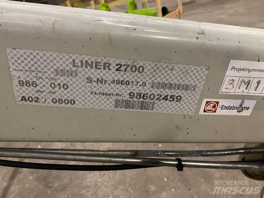 CLAAS Liner 2700 Riadkovače