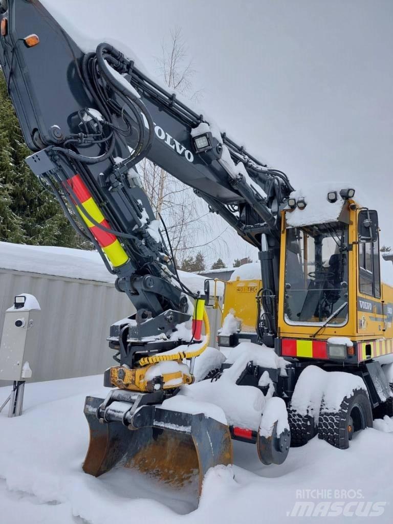 Volvo EW 200 Kolesové rýpadlá