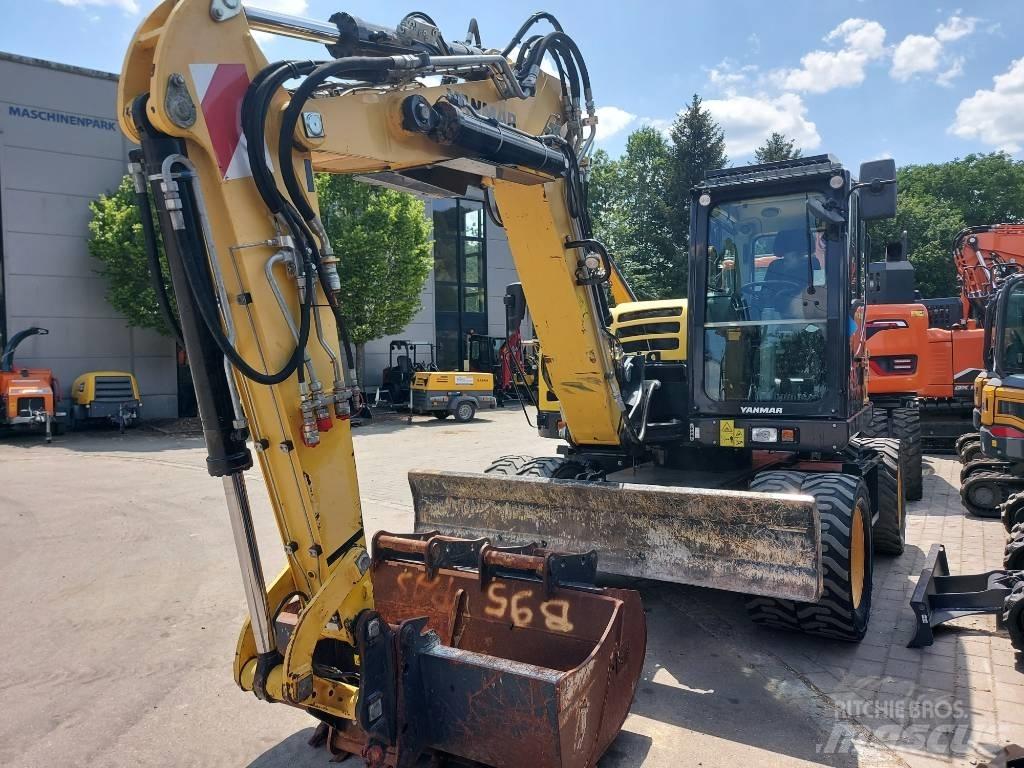 Yanmar B 95 W Kolesové rýpadlá