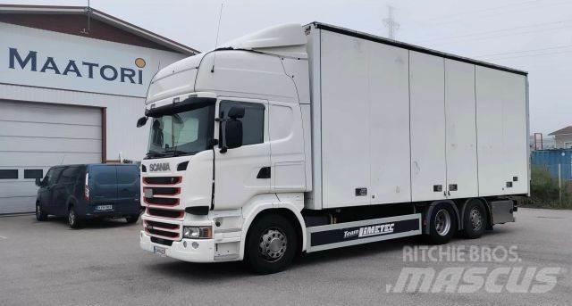 Scania R 490 6x2 Skriňová nadstavba