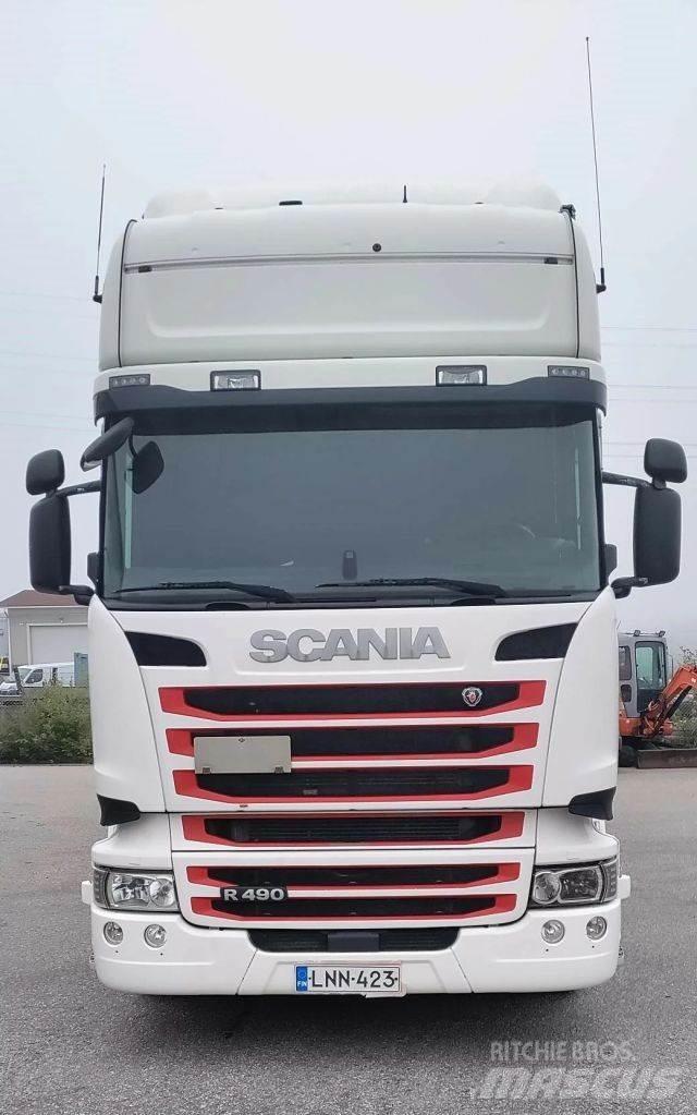 Scania R 490 6x2 Skriňová nadstavba