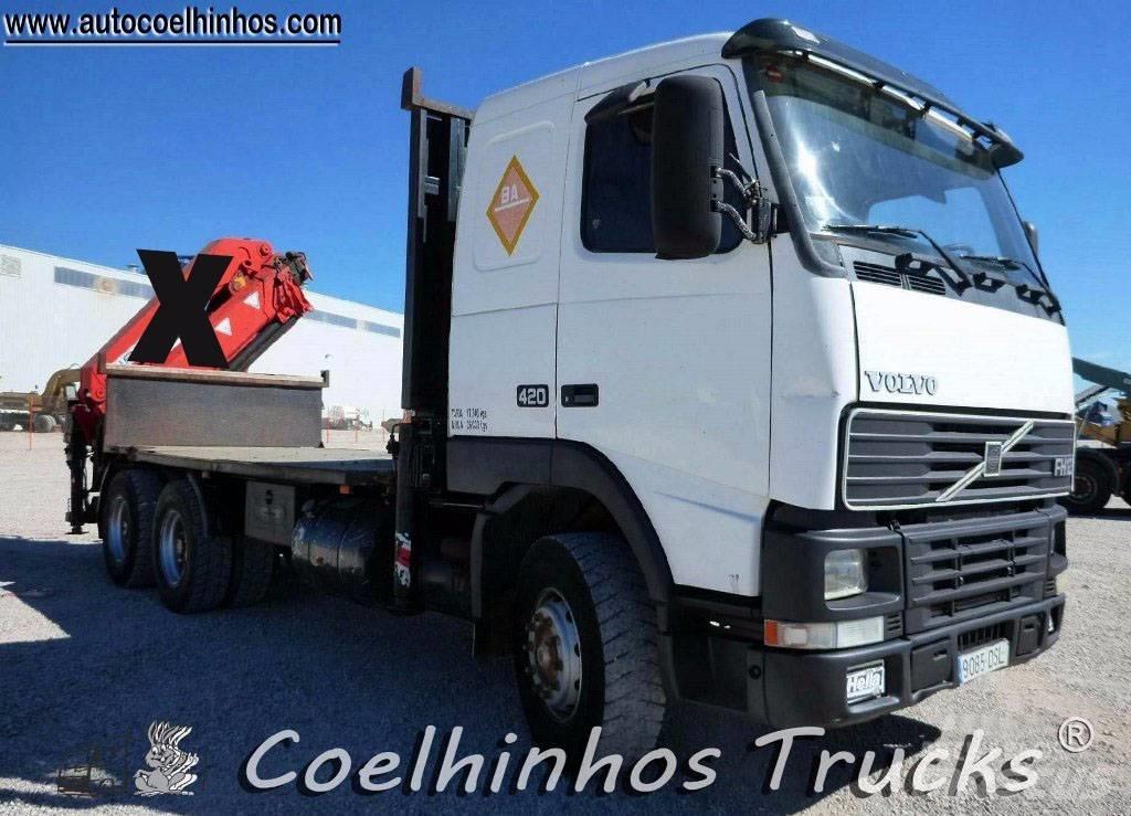 Volvo FH12 420 6x4 Plošinové nákladné automobily/nákladné automobily so sklápacími bočnicami