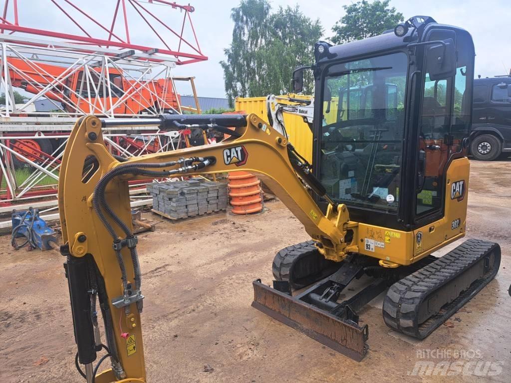 CAT 302cr Mini rýpadlá < 7t