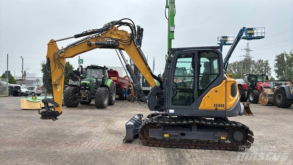 XCMG XE80E Mini rýpadlá < 7t