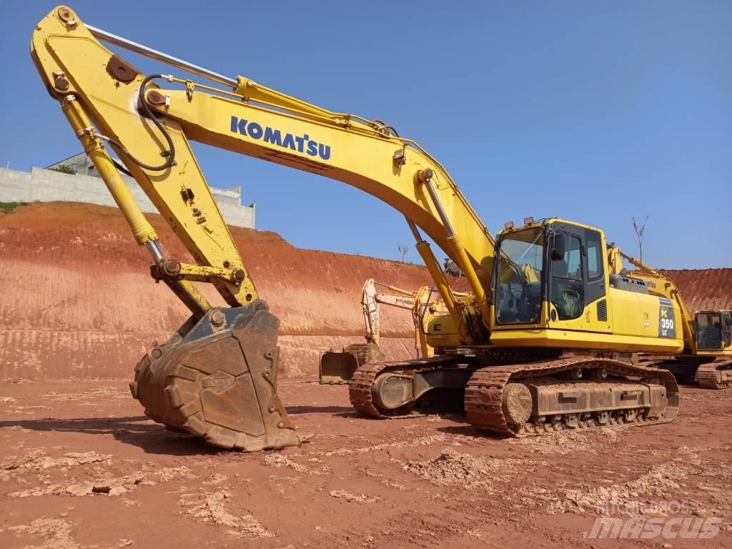 Komatsu PC350 Pásové rýpadlá