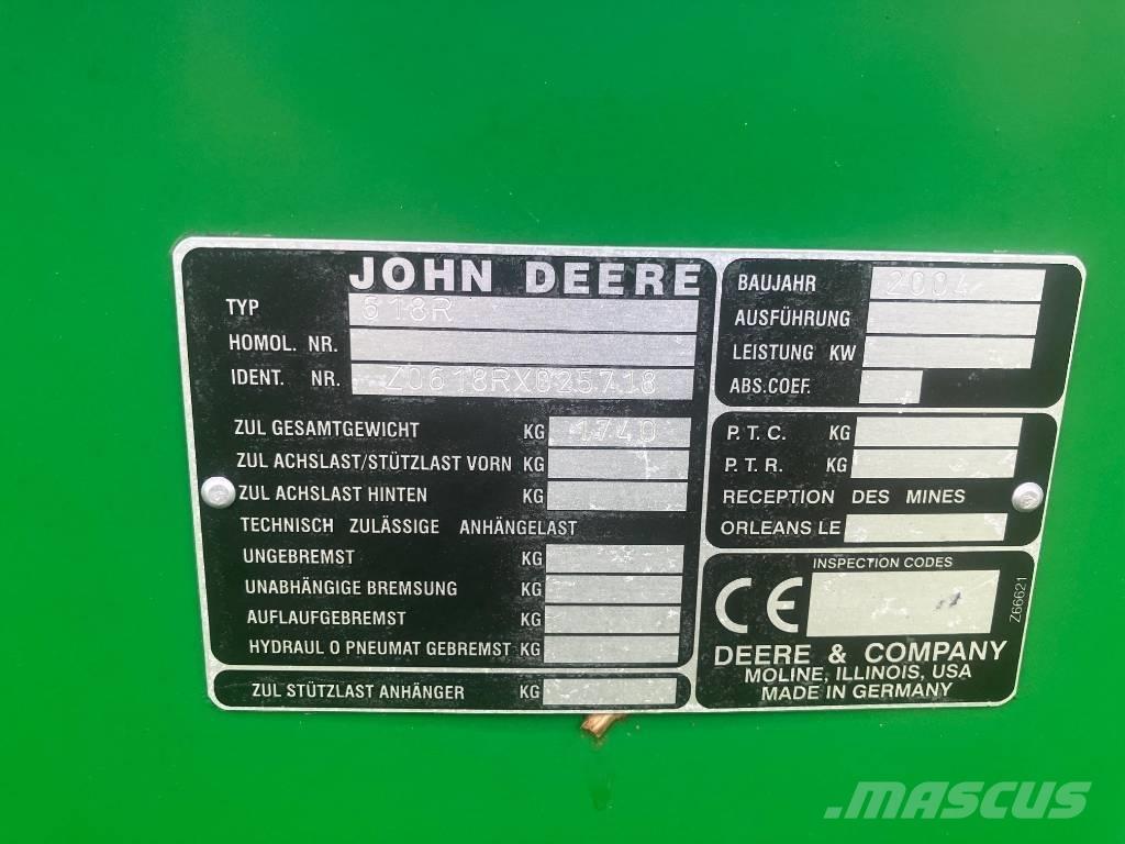 John Deere 9540 WTS Kombinované zberacie stroje