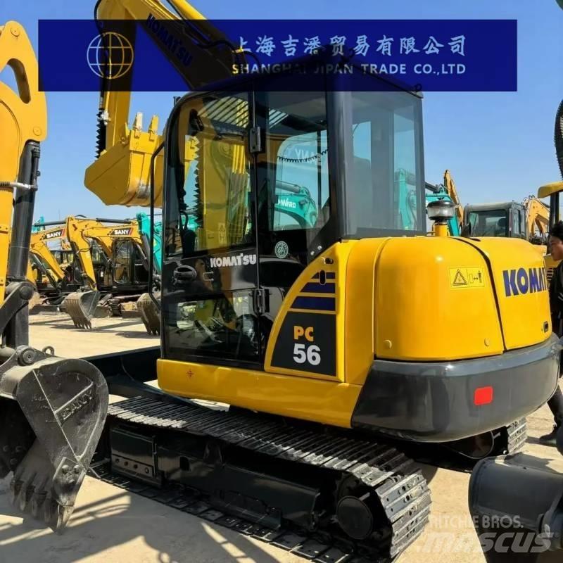 Komatsu PC 56 Pásové rýpadlá