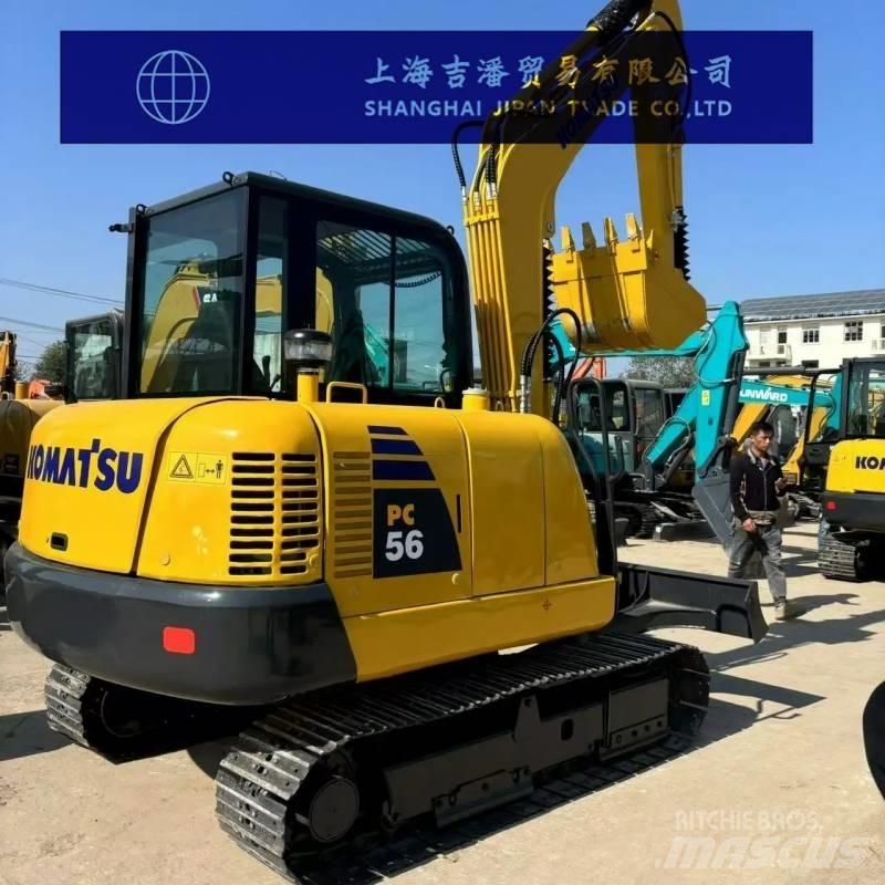 Komatsu PC 56 Pásové rýpadlá