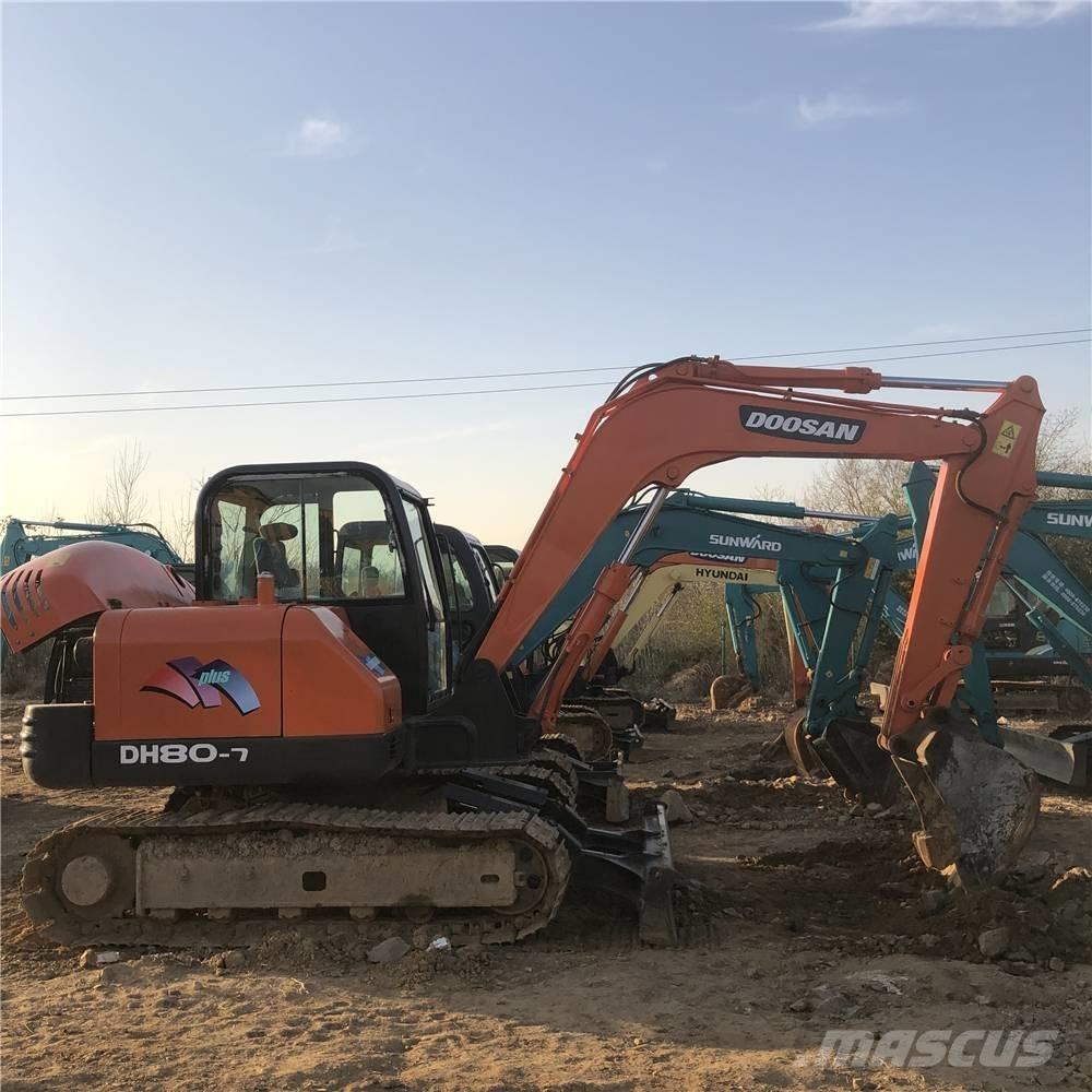 Doosan DH80 Midi rýpadlá 7 t - 12 t