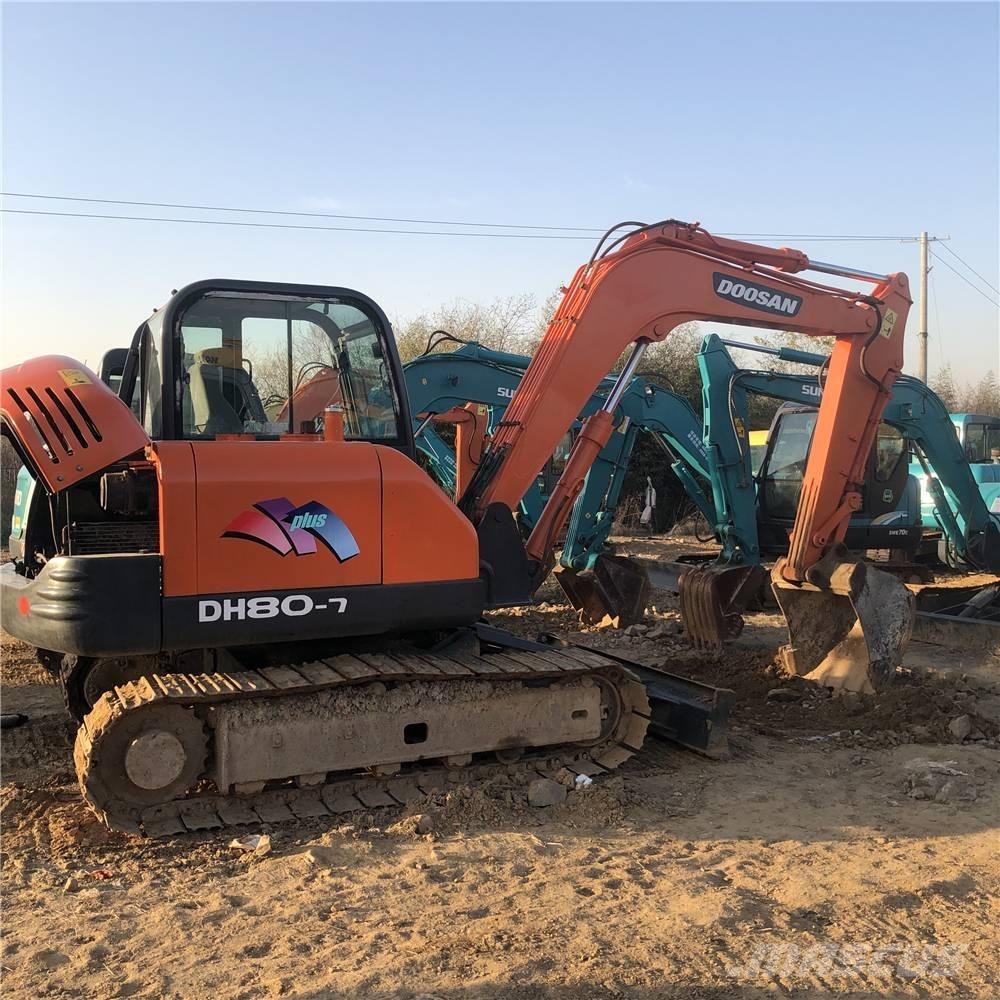 Doosan DH80 Midi rýpadlá 7 t - 12 t