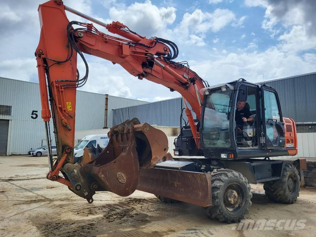 Hitachi ZX140W-6 Kolesové rýpadlá