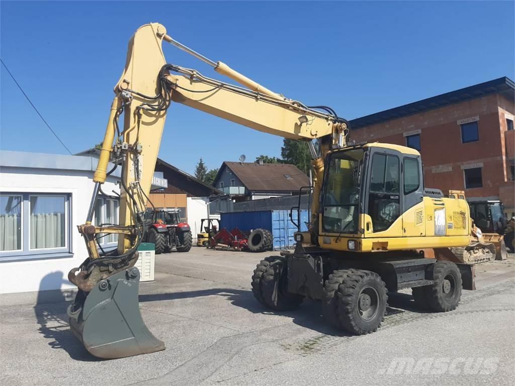 Komatsu PW180-7 Kolesové rýpadlá