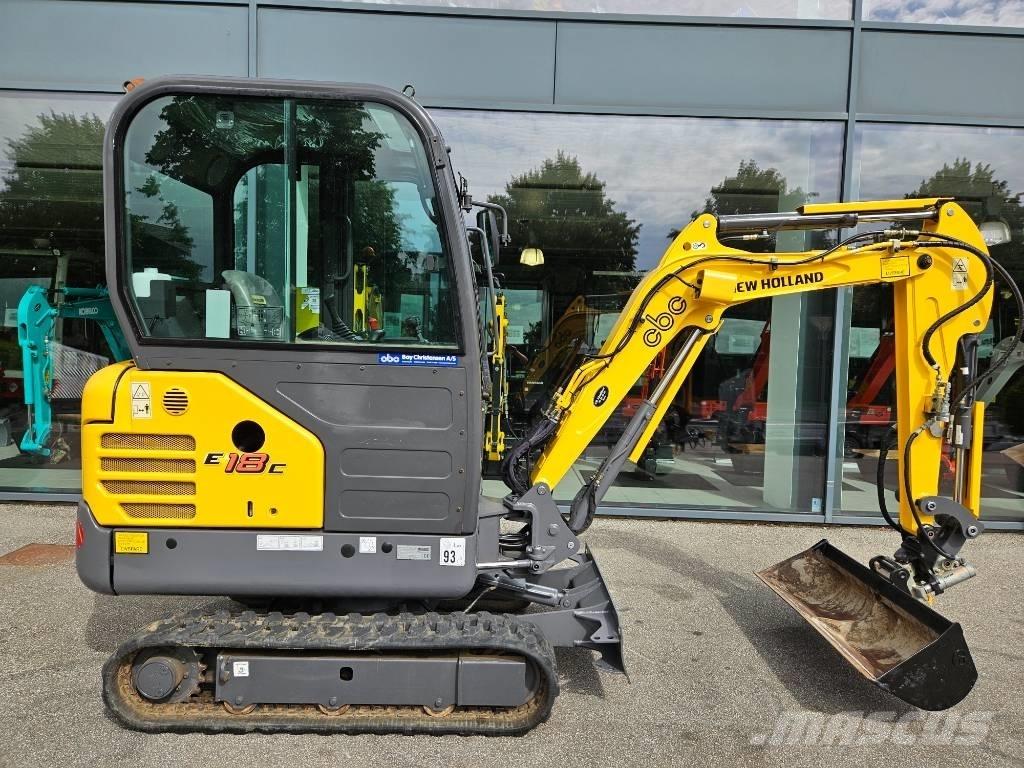 New Holland e18c Mini rýpadlá < 7t