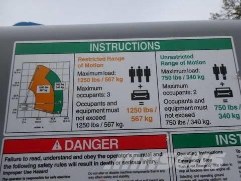 Genie S60XC Teleskopické plošiny