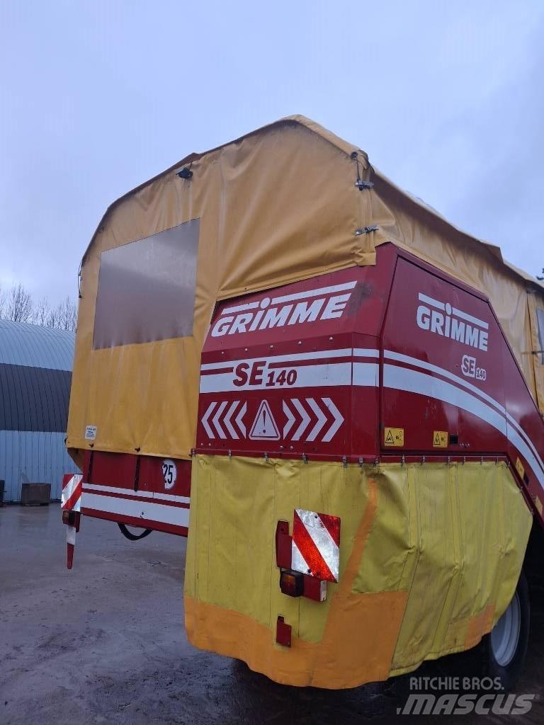Grimme SE 140 Zemiakové kombajny