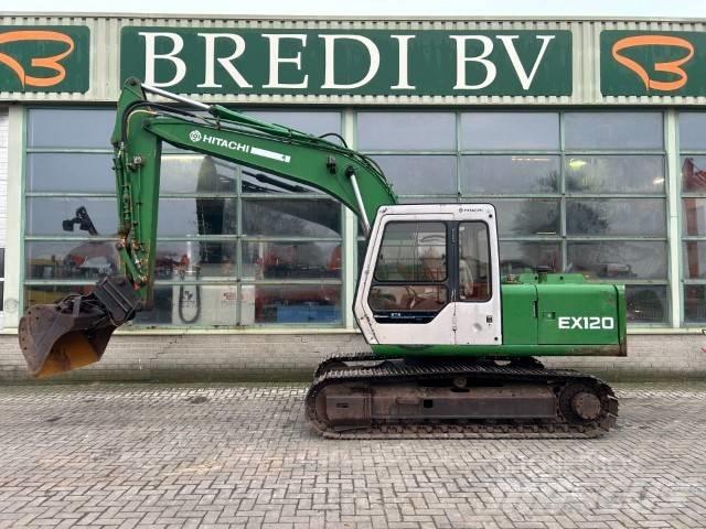 Hitachi EX 120 Pásové rýpadlá