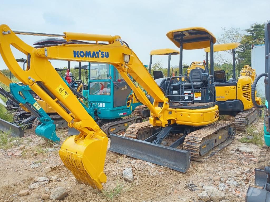 Komatsu PC 35 Pásové rýpadlá