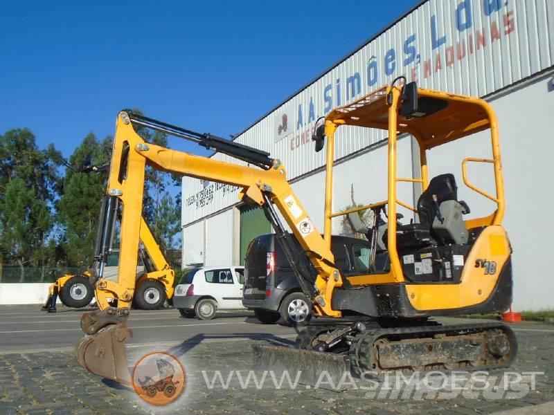 Yanmar SV 18 Mini rýpadlá < 7t