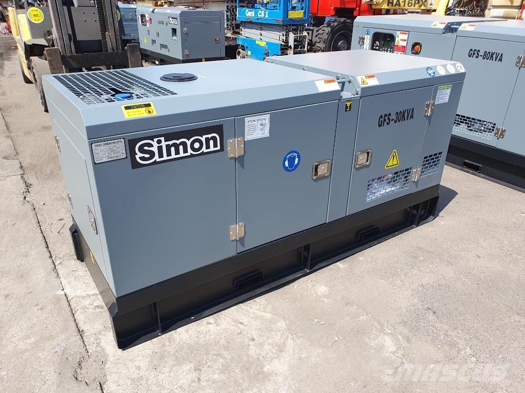 Simon 30KVA Naftové generátory