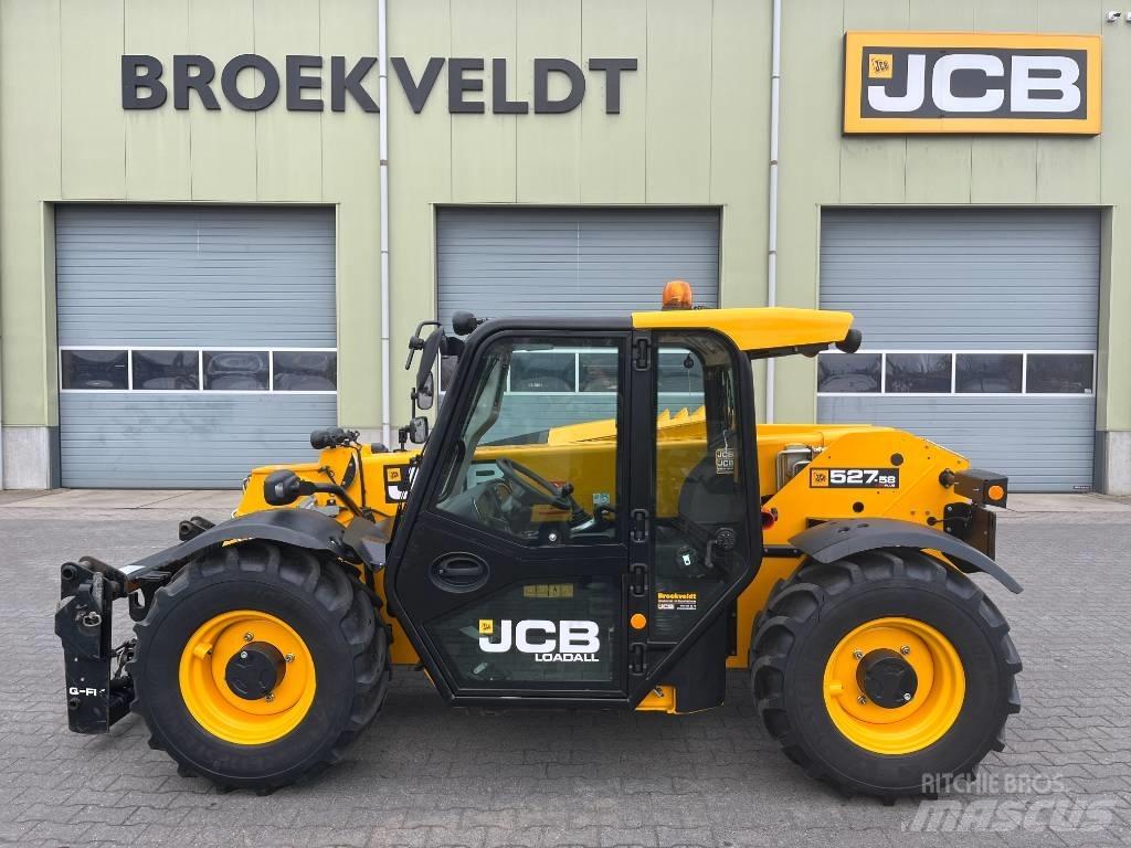JCB 527-58 Agri Plus Teleskopické nakladače pre poľnohospodárstvo