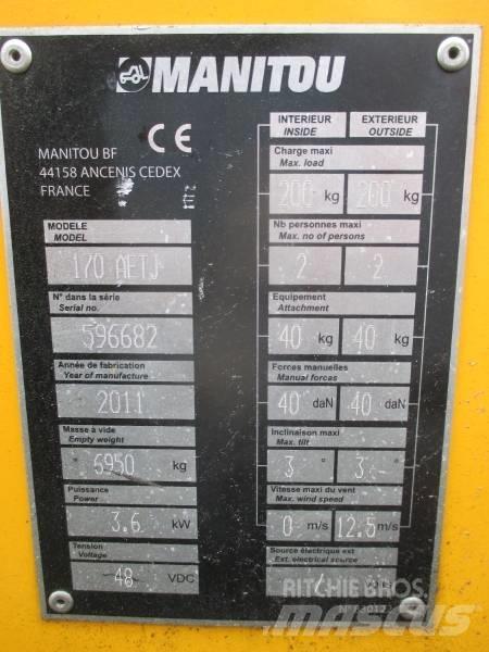 Manitou 170AETJ Kĺbové plošiny