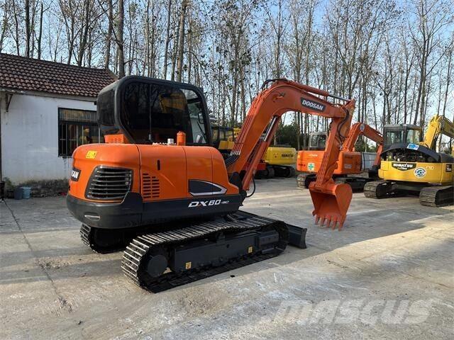 Doosan DX 60 Mini rýpadlá < 7t