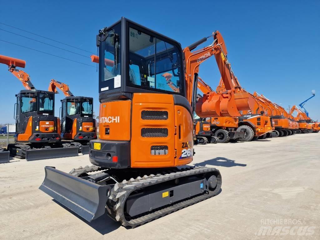Hitachi ZX 26 U-6 Mini rýpadlá < 7t