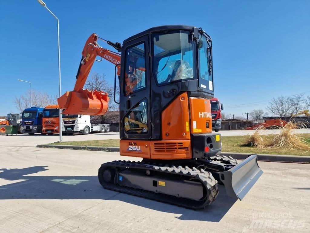 Hitachi ZX 26 U-6 Mini rýpadlá < 7t