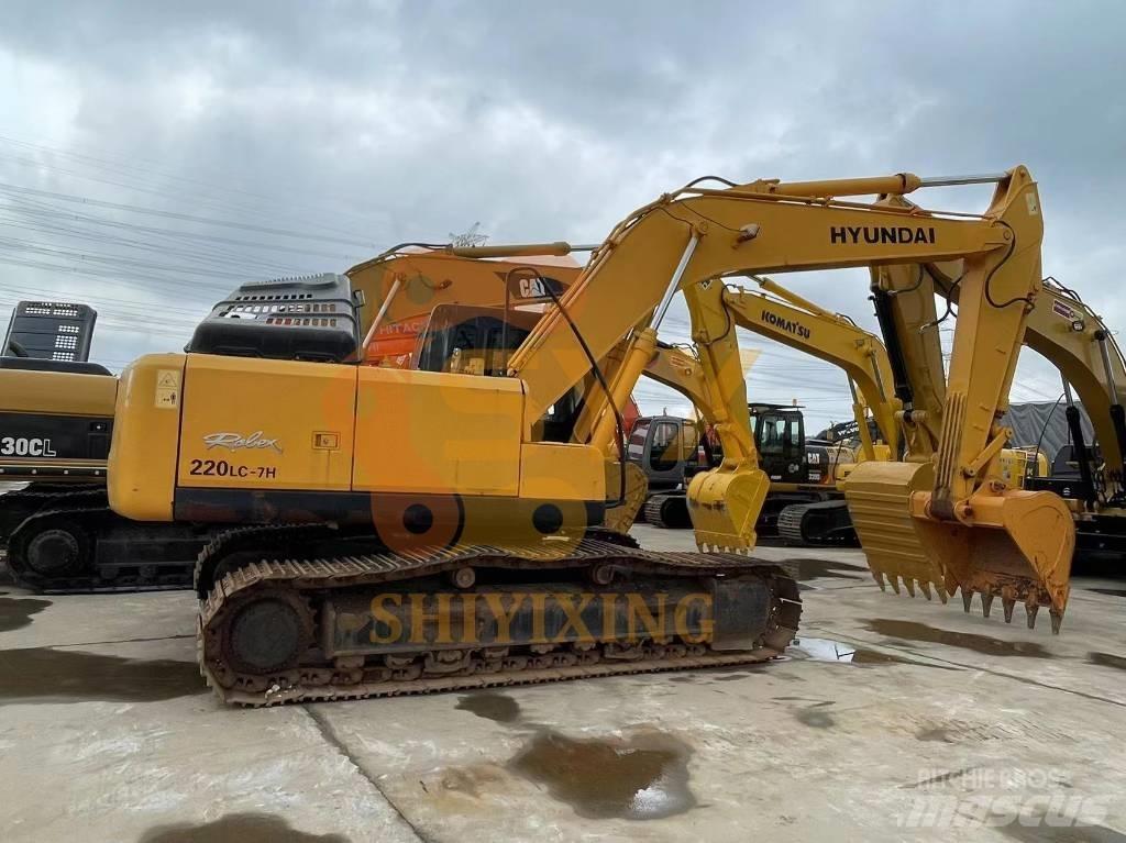 Hyundai Robex 220-7 Pásové rýpadlá