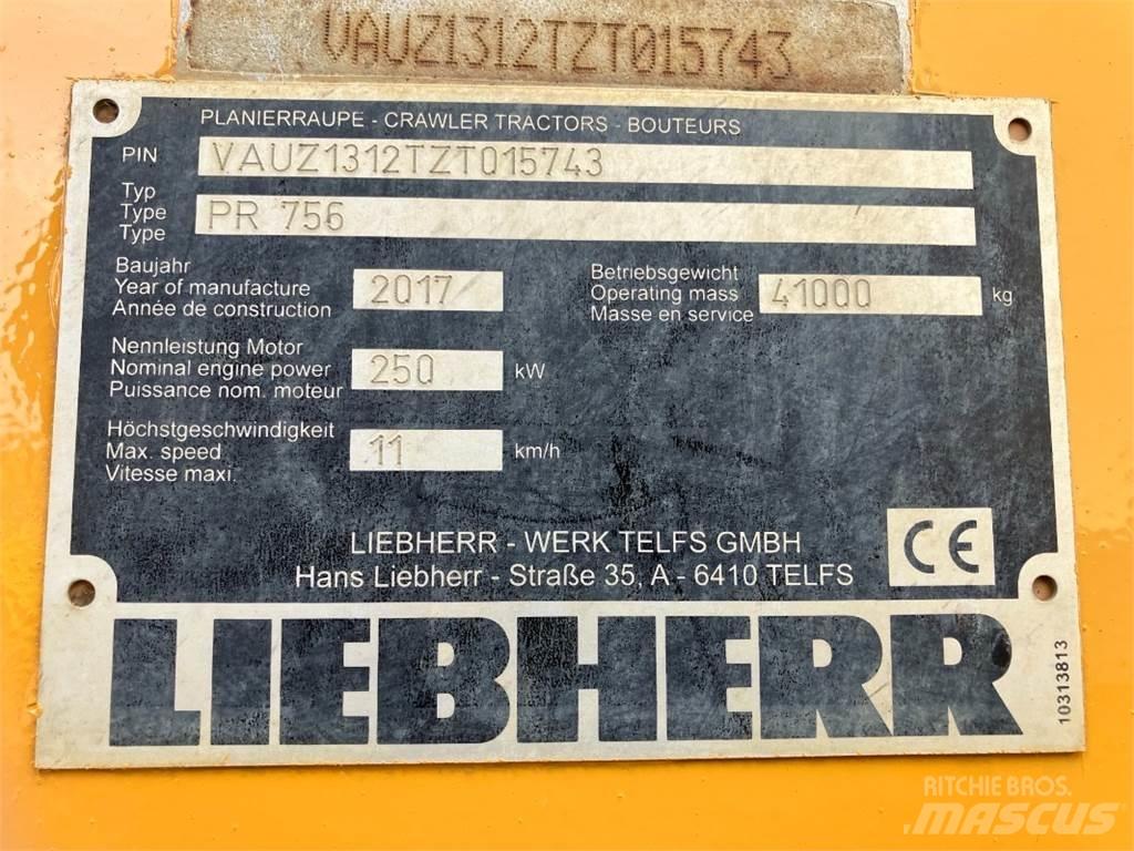 Liebherr PR756 Pásové dozéry