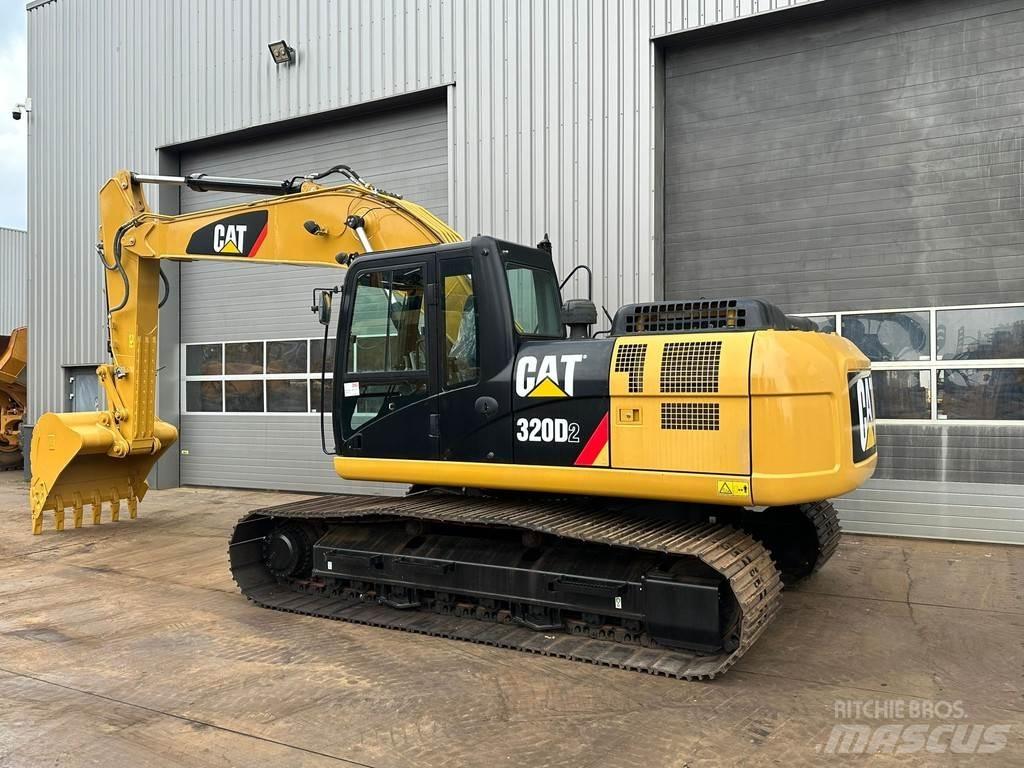 CAT 320D2 Pásové rýpadlá