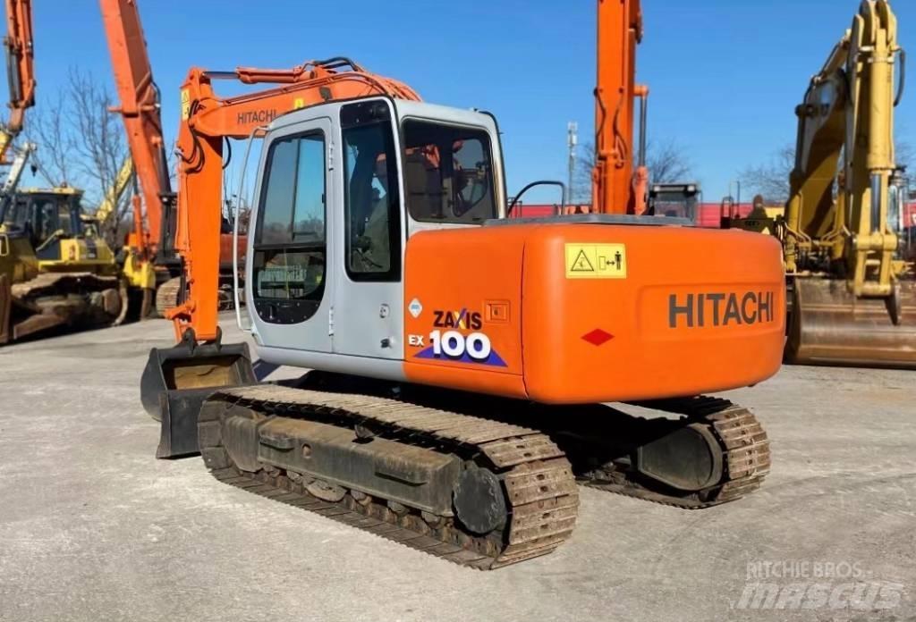 Hitachi EX 100 Pásové rýpadlá