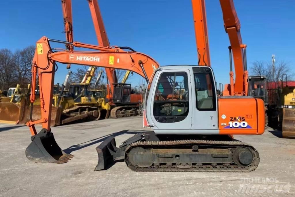 Hitachi EX 100 Pásové rýpadlá
