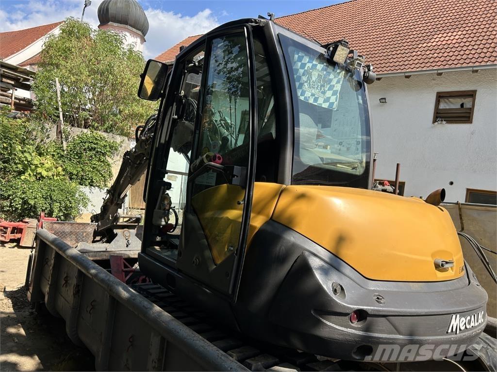 Mecalac 8MCR Midi rýpadlá 7 t - 12 t
