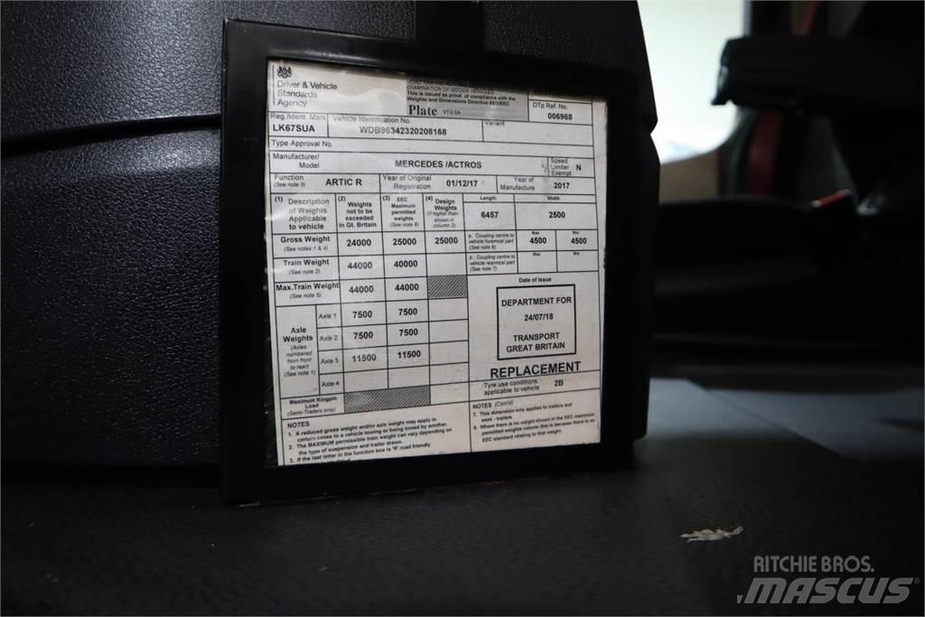 Mercedes-Benz ACTROS 2543 Ťahače