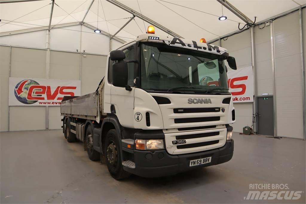 Scania P360 DROPSIDE Plošinové nákladné automobily/nákladné automobily so sklápacími bočnicami