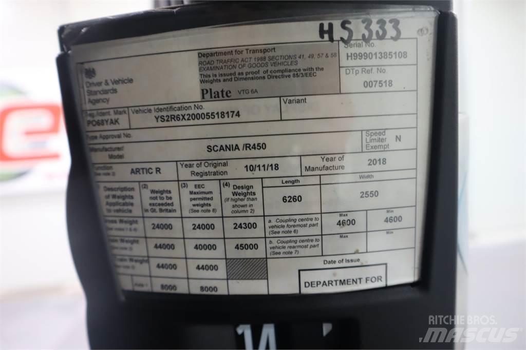 Scania R450 Ťahače
