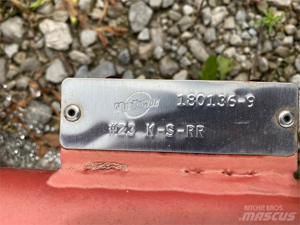 Manitowoc #23 Výložníky a lyžice