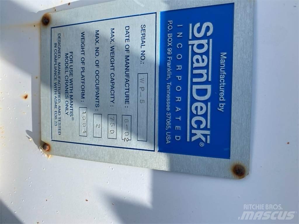  SpanDeck Diely a zariadenia žeriavov